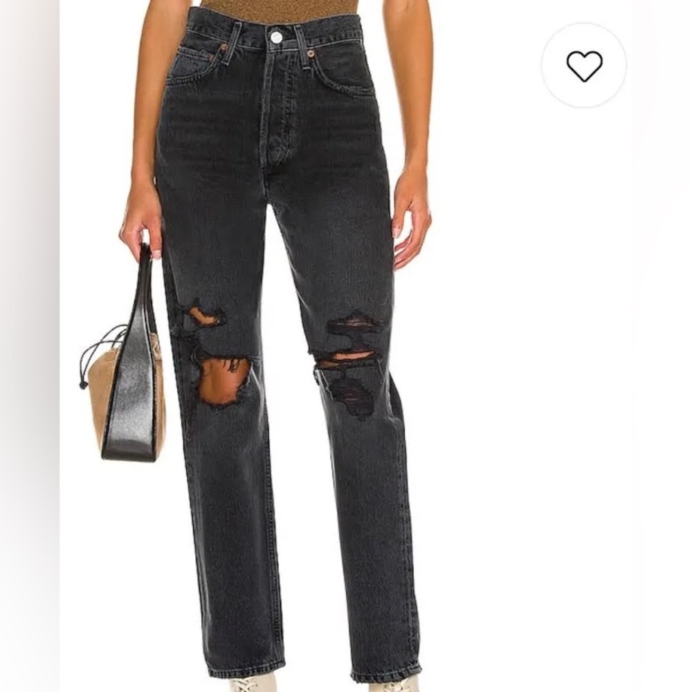 NWT Agolde 90s Mid Rise Loose Jeans in Vagabond